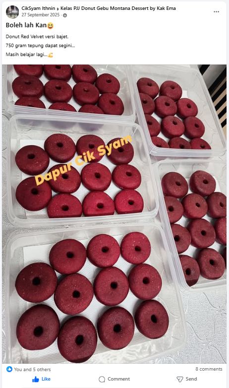 Testimoni CikSyam - Dapur Cik Syam Red Velvet